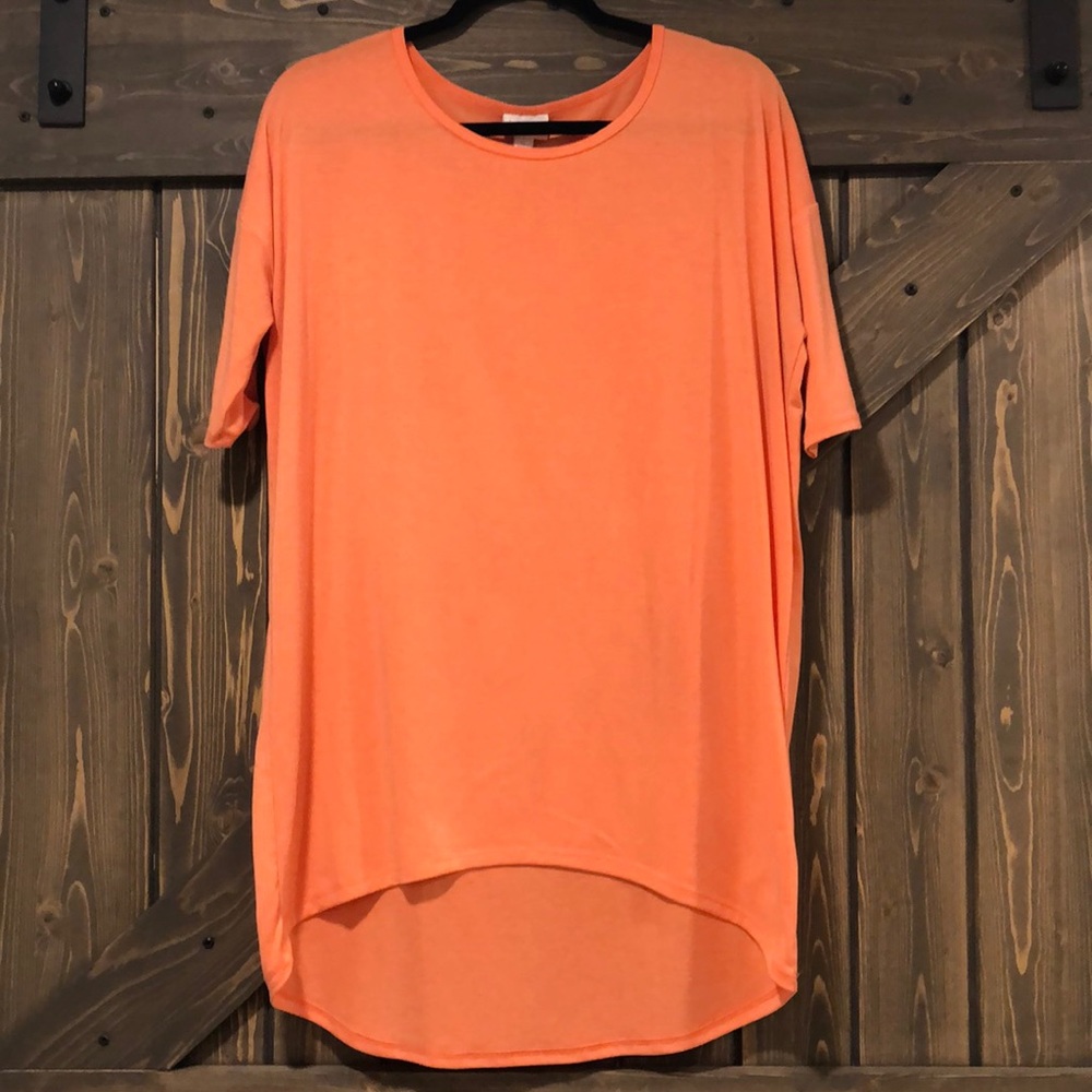 EUC Coral Lularoe Irma Size S